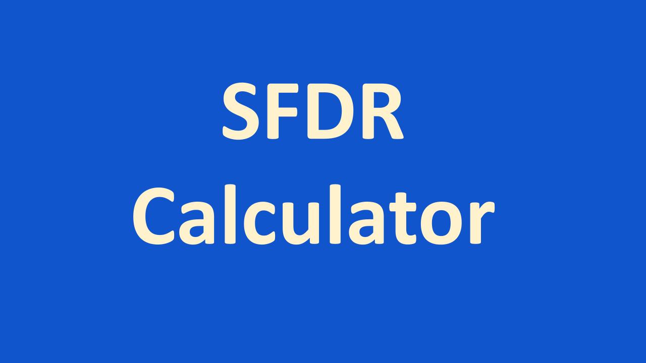 SFDR Calculator OneSDR A Technology Blog