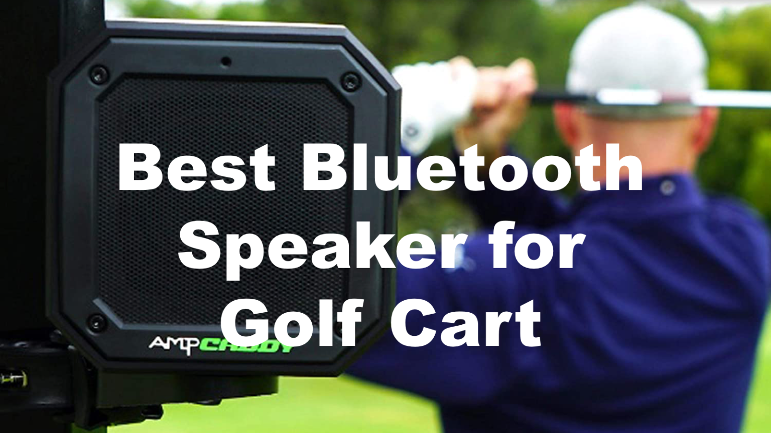 Best Bluetooth Speaker for Golf Carts in 2022 OneSDR A Wireless