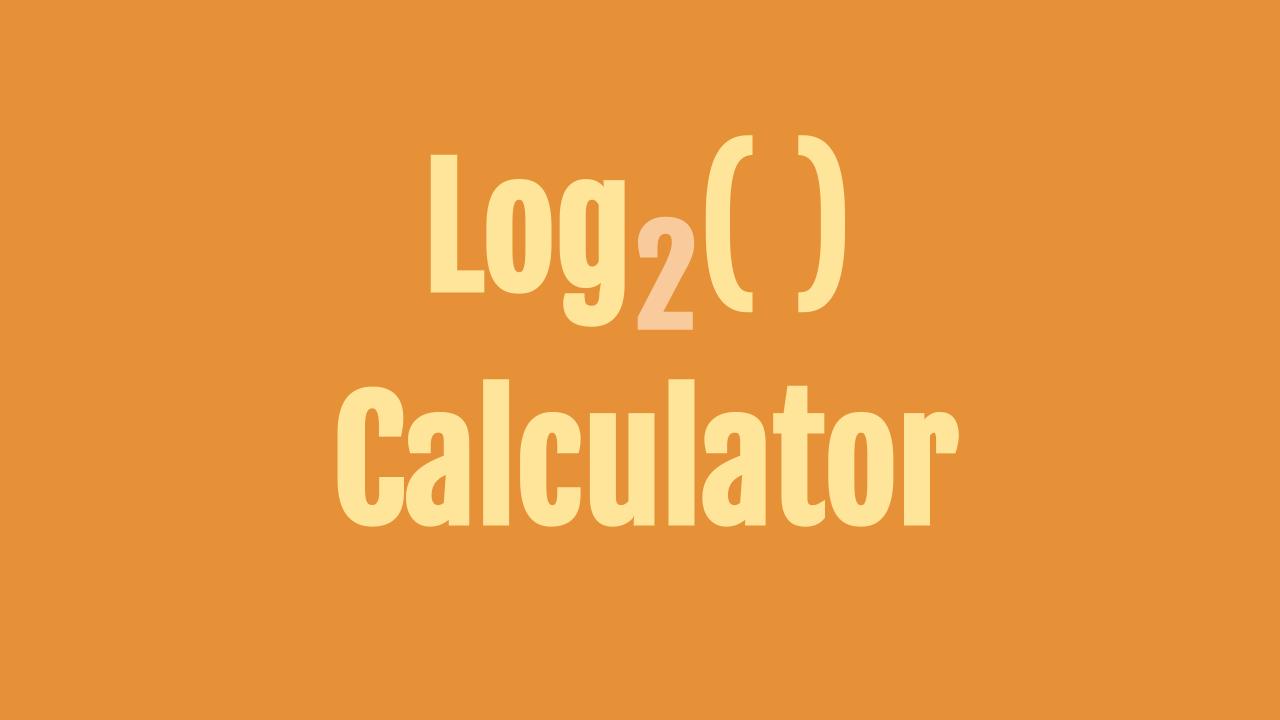 calculator log base 2