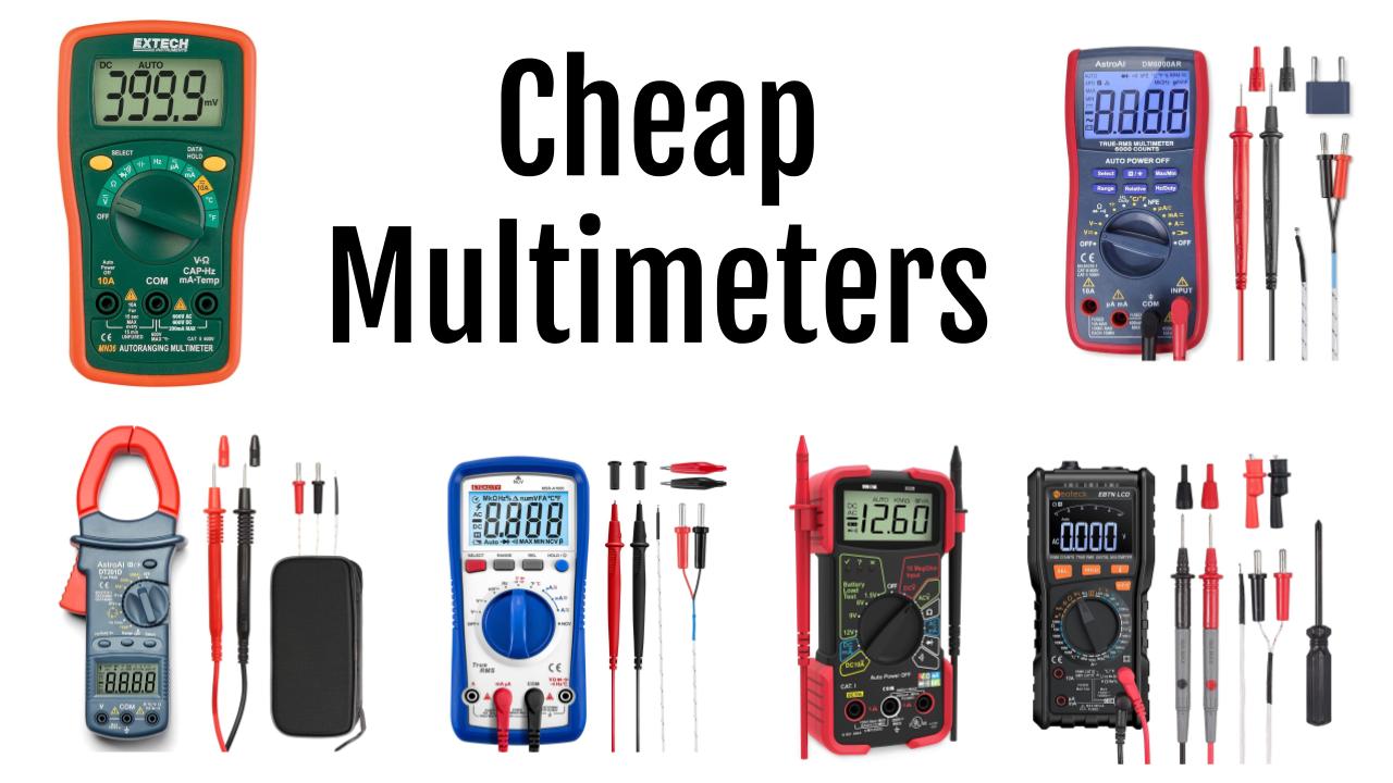 Best Cheap Multimeter For 2024 All Under 50 Onesdr A Technology Blog 9475